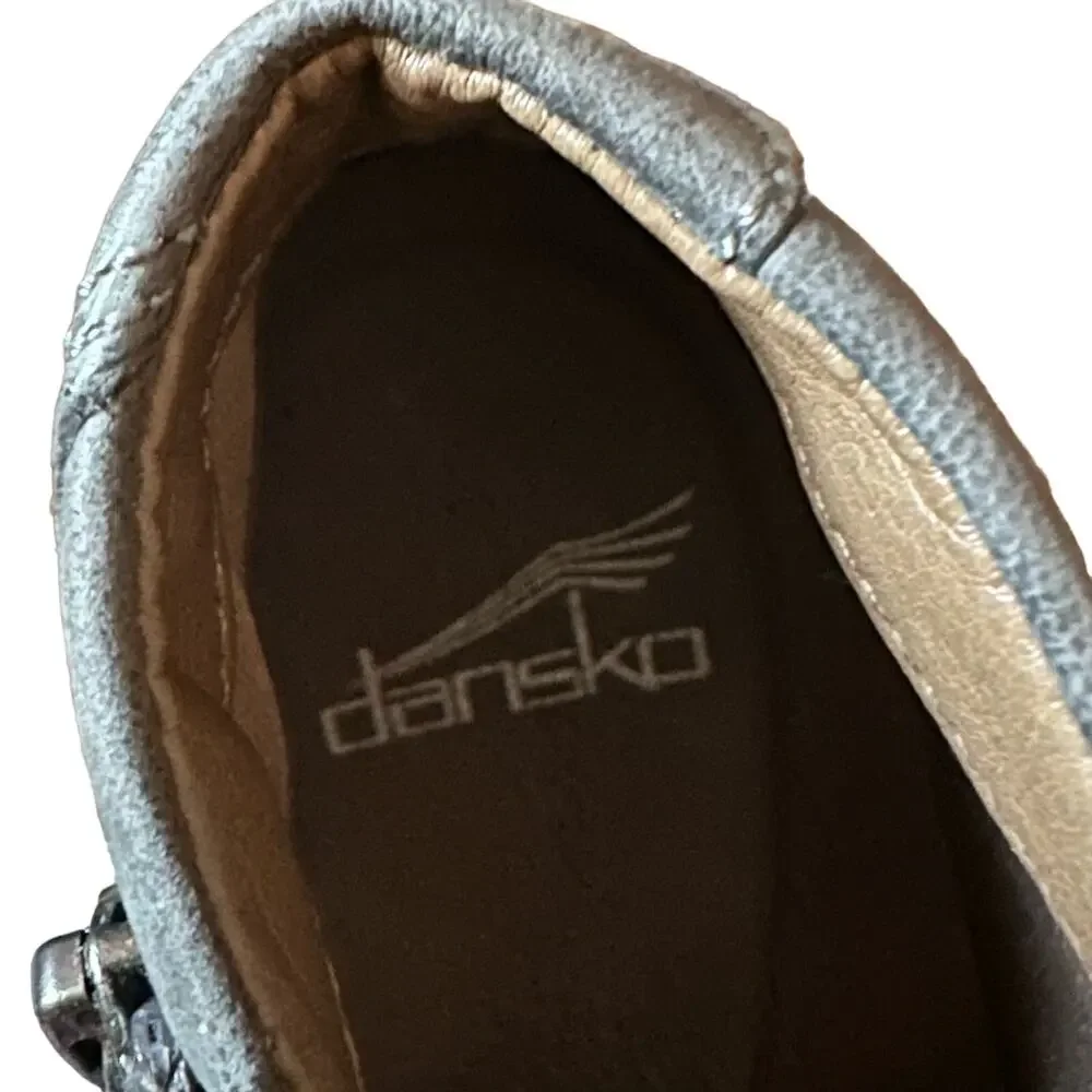 Dansko | Size 9.5 Euro 40 Fifi Ankle Grey Burnished Nubuck